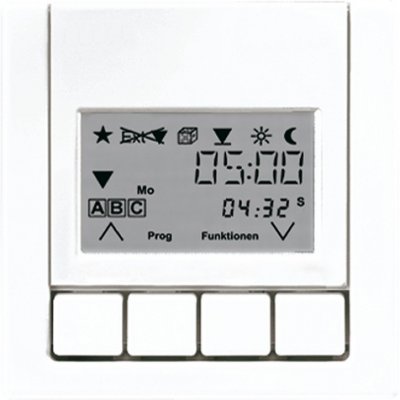 JUNG LS 990 Бел Накладка жалюзийного выключателя УНИВЕРСАЛ с таймером(мех.220ME,230ME,232ME,224ME) (LS5232T3WW) JUNG LS 990 Бел Накладка жалюзийного выключателя УНИВЕРСАЛ с таймером(мех.220ME,230ME,232ME,224ME) (LS5232T3WW)