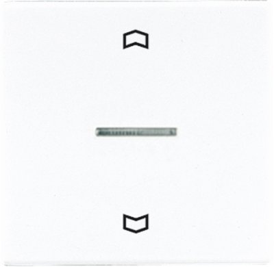 JUNG LS 990 Бел Накладка нажимного электронного жалюзийного выключателя (LS5232WW) JUNG LS 990 Бел Накладка нажимного электронного жалюзийного выключателя (LS5232WW)