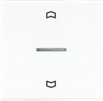 JUNG LS 990 Бел Накладка нажимного электронного жалюзийного выключателя (LS5232WW)