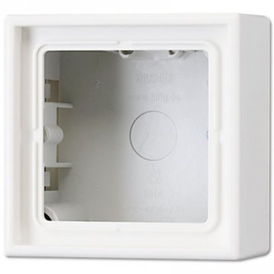 JUNG LS 990 Бел Рамка подъемная 1-я (LS581AWW) JUNG LS 990 Бел Рамка подъемная 1-я (LS581AWW)