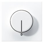 JUNG LS 990 Бел Накладка регулятора частоты вращения (LS940.20WW)