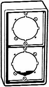 JUNG LS 990 Бел Коробка 2-я для накладного монтажа с встроенной рамкой (LS982AWW) JUNG LS 990 Бел Коробка 2-я для накладного монтажа с встроенной рамкой (LS982AWW)