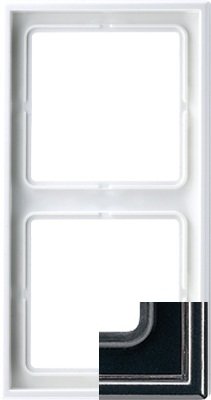 JUNG LS 990 Черный Рамка 2-я (LS982SW) JUNG LS 990 Черный Рамка 2-я (LS982SW)