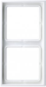 JUNG LS 990 бежевый Рамка 2-я (LS982W)