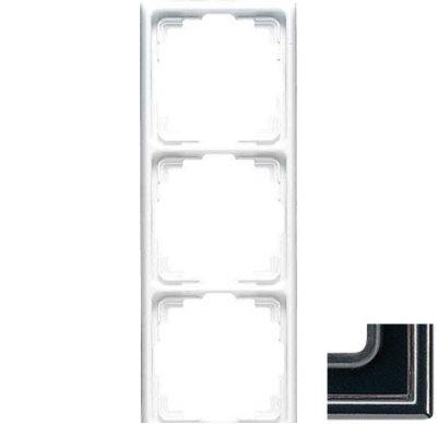 JUNG LS 990 Черный Рамка 3-я (LS983SW) JUNG LS 990 Черный Рамка 3-я (LS983SW)