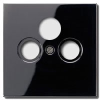 JUNG LS 990 Черный Накладка TV-SAT-FM розетки (LS990SATSW) JUNG LS 990 Черный Накладка TV-SAT-FM розетки (LS990SATSW)