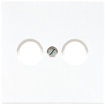 JUNG LS 990 Бел Накладка TV-FM розетки (LS990TVWW) JUNG LS 990 Бел Накладка TV-FM розетки (LS990TVWW)