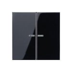 JUNG LS 990 Черный Клавиша 2-я с/п (LS995KO5SW)