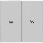 JUNG LS 990 Светло-серый Клавиша 2-я жалюзийная (LS995PLG)