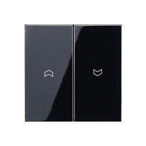 JUNG LS 990 Черный Клавиша 2-я жалюзийная (LS995PSW) JUNG LS 990 Черный Клавиша 2-я жалюзийная (LS995PSW)