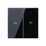 JUNG LS 990 Черный Клавиша 2-я жалюзийная (LS995PSW)