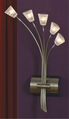 Светильник настенный бра Lussole LSA-1061-05 Udine