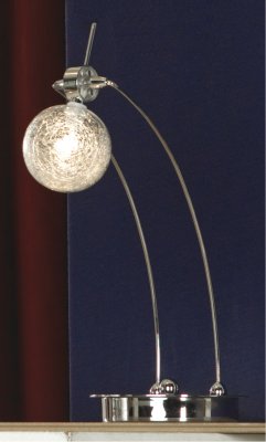 Настольная лампа Lussole LSA-2504-01 хром Настольная лампа Lussole LSA-2504-01 хром