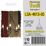 Люстра подвесная Lussole LSA-4613-05 TODI