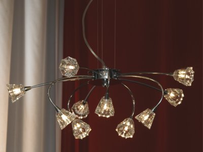 Люстра Lussole LSC-3003-10 Caserta