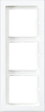 JUNG LSD Белый(термопласт) Рамка 3-я (LSD983BFWW)