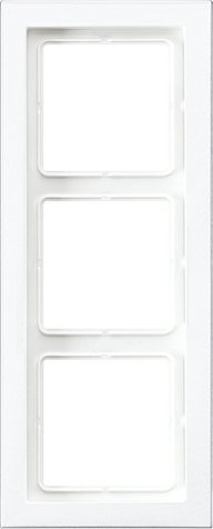 JUNG LSD Белый(дуропласт) Рамка 3-я (LSD983WW) JUNG LSD Белый(дуропласт) Рамка 3-я (LSD983WW)