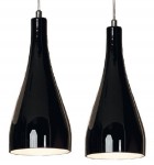 Светильник подвесной черный на 3 лампы Lussole LSF-1196-03 RIMINI