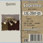 Люстра Lussole LSL-2507-03 SOBRETTA