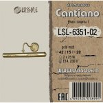 Светильник настенный бра Lussole LSL-6351-02 CANTIANO