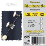 Светильник спот Lussole LSL-7201-03 MONTERADO