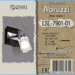 Светильник поворотный спот Lussole LSL-7901-01 ABRUZZI