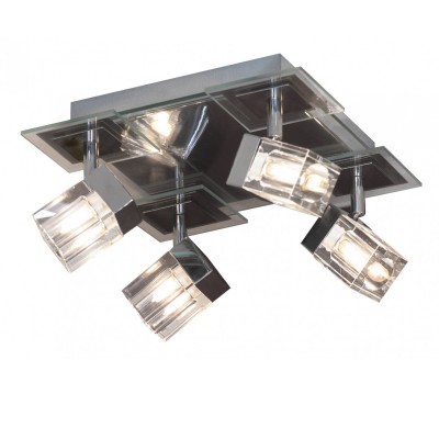 Светильник поворотный спот Lussole LSN-0601-04 MACERATA Светильник поворотный спот Lussole LSN-0601-04 MACERATA