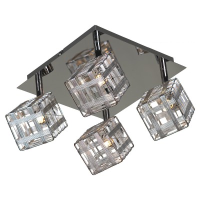 Светильник поворотный спот Lussole LSN-0801-04 LOMBARDIA Светильник поворотный спот Lussole LSN-0801-04 LOMBARDIA