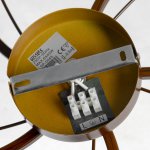 Светильник потолочный из дерева Lussole LSP-0045