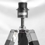 Настольная лампа на треноге с черным абажуром Lussole LSP-0555 Amistad