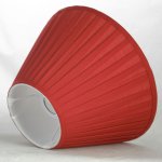 Торшер изогнутый с красным абажуром Lussole LSP-0605