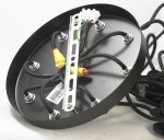 Светильник паук с проводами на стене Lussole Loft LSP-9554