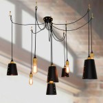 Люстра паук лофт Lussole Loft LSP-9869