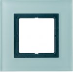 JUNG LS plus Стекло Светло-Зеленое Рамка 2-я (LSP982GLAS)