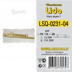 Светильник настенный бра Lussole LSQ-0231-04 LIDO