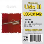 Светильник настенный бра Lussole LSQ-0311-02 LIDO III