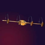 Светильник поворотный спот Lussole LSQ-0401-04 LUINO