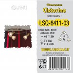 Светильник Lussole LSQ-6411-03 CISTERINO