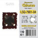 Люстра Lussole LSQ-7901-04 CHIARZO