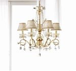 Подвесной светильник Masiero LUP 5 Oro anticato CR