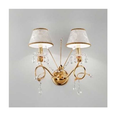 Настенный светильник Masiero LUP A2 Oro anticato CR Настенный светильник Masiero LUP A2 Oro anticato CR