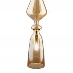 Светильник подвесной Crystal Lux LUX NEW SP1 B AMBER (2261/211)
