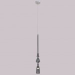 Светильник подвесной Crystal lux LUX SP1 B SMOKE 2260/201