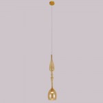 Светильник подвесной Crystal lux LUX SP1 C AMBER 2264/201