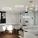 Светильник Crystal lux LUXURY SP12 GOLD