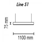 Топдекор Line S1 10 Подвесной светильник