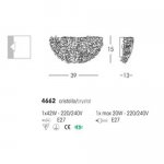 Светильник настенный бра Linea Light 46 62 Artic