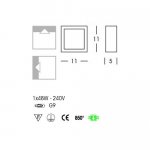 Настенно-потолочный светильник Linea Light 4701 Box