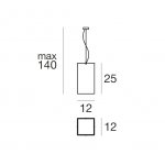 Подвесной светильник Linea Light 4897 Glued
