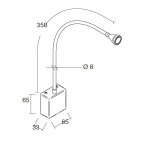 Светильник настенный бра Linea Light 85725 Flex